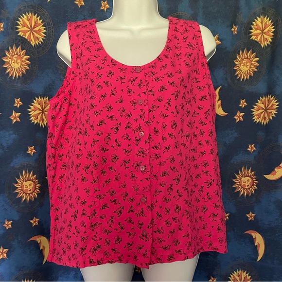 Basic Editions vintage summer blouse - Picture 6 of 6